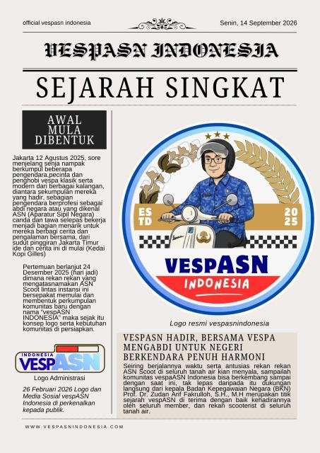 -SEJARAH SINGKAT VESPASN INDONESIA-